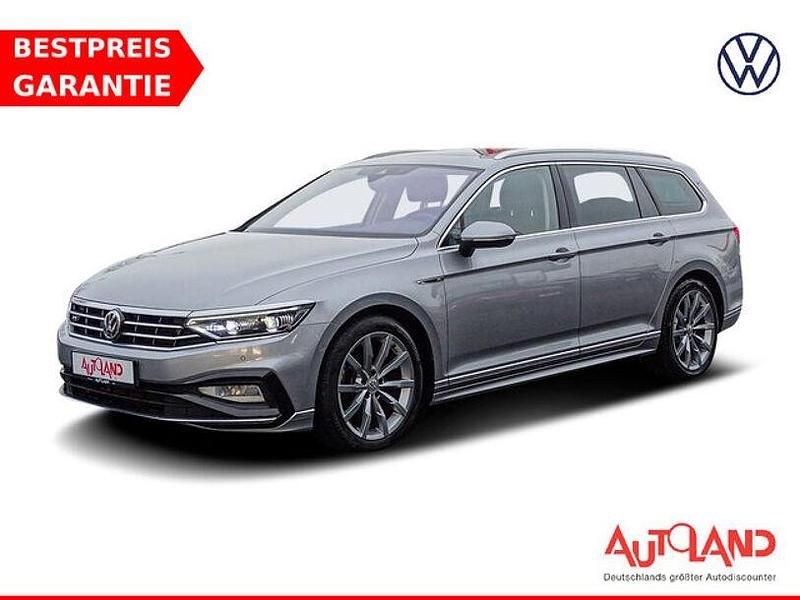 Silber Gebraucht 2020 VW Passat R-line Kombi | 31.950 € (Teuer) - Bild 1/4