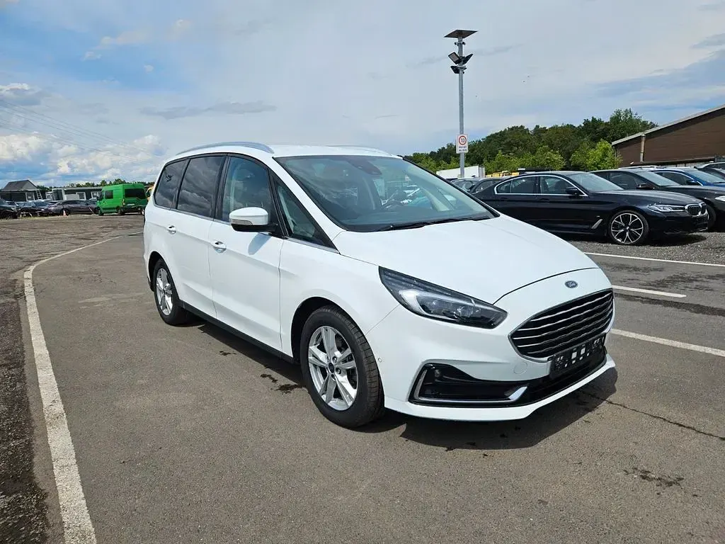 Gebraucht Ford Galaxy Titanium 150 PS (110 kW) 2022 Weiß Van / Kleinbus