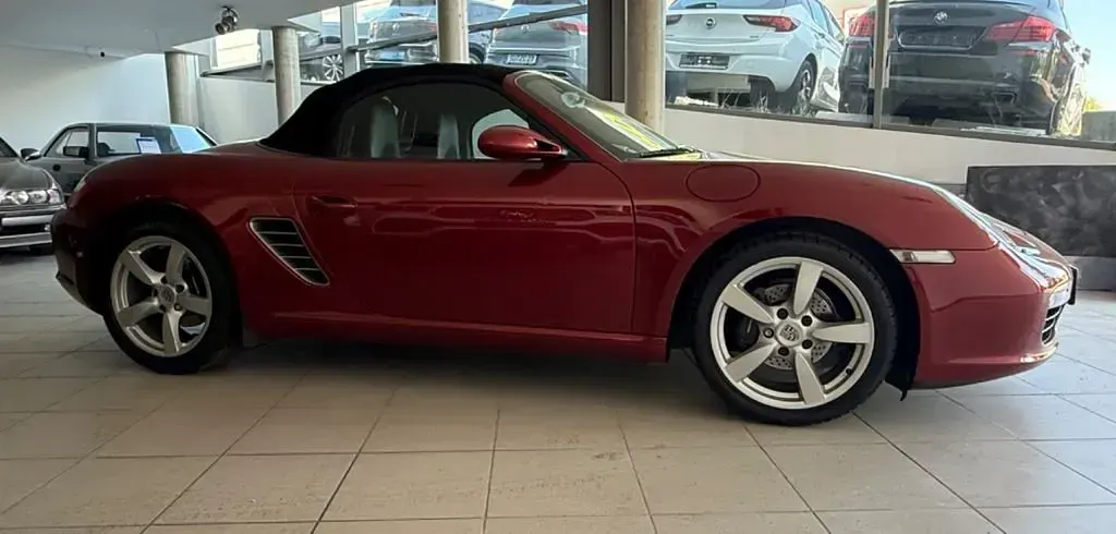 Gebraucht Porsche Boxster 245 PS (180 kW) 2008 Rot Cabrio