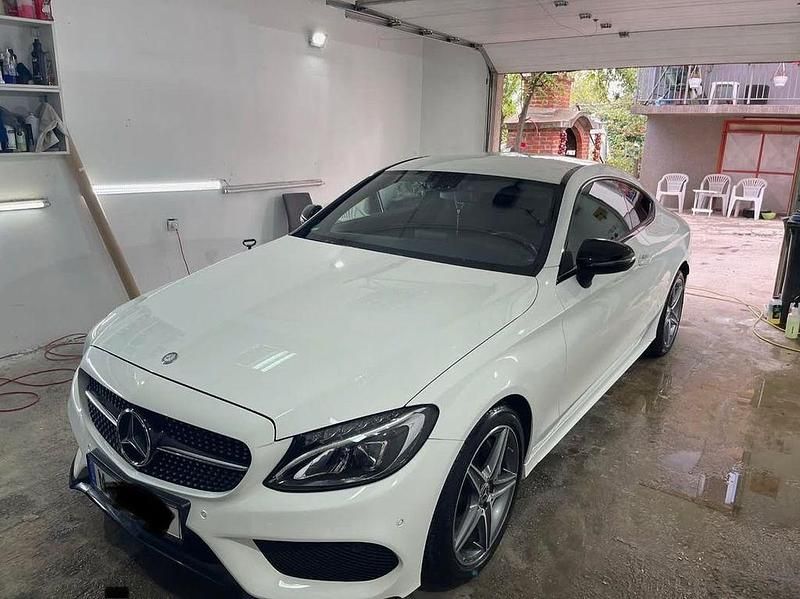 Gebraucht Mercedes C200 AMG 184 PS (135 kW) 2016 Weiß Coupé