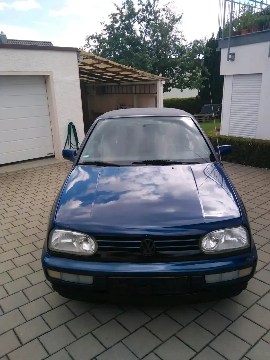 Gebraucht VW Golf Cabriolet 75 PS (55 kW) 1997 Blau Cabrio