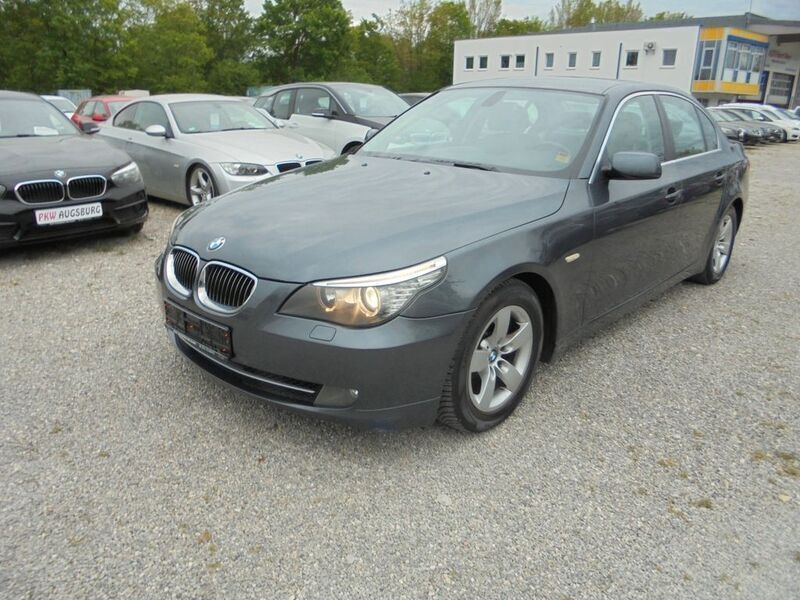 Grau Gebraucht 2008 BMW 525 Limousine | 4.350 € (Superpreis) - Bild 1/4