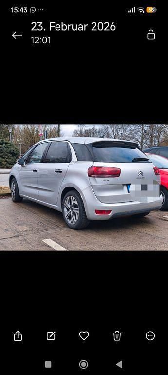 Gebraucht Citroën C4 Picasso 156 PS (114 kW) 2014 Silber Van / Kleinbus