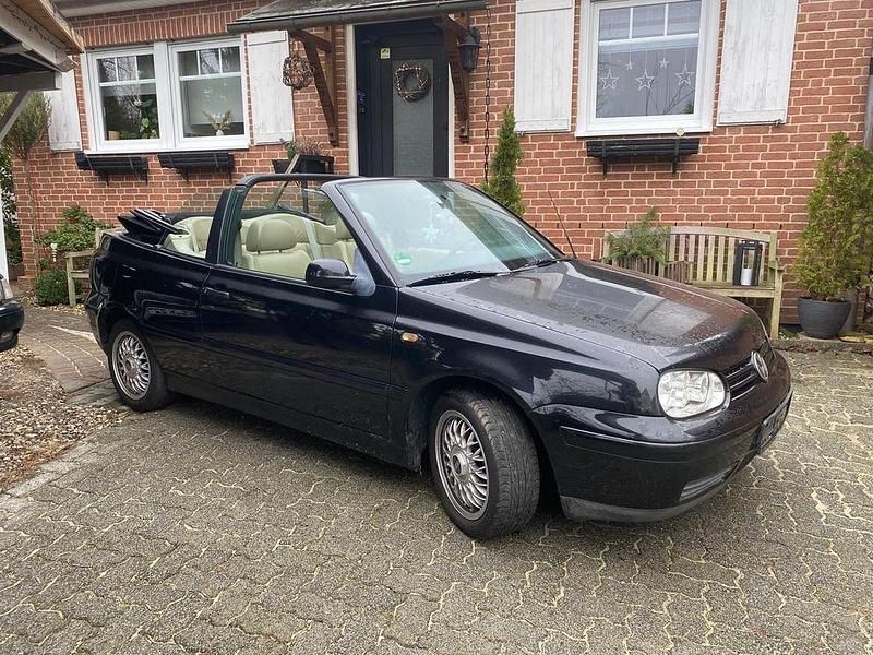 Gebraucht VW Golf Cabriolet Highline 101 PS (74 kW) 1999 Schwarz Cabrio