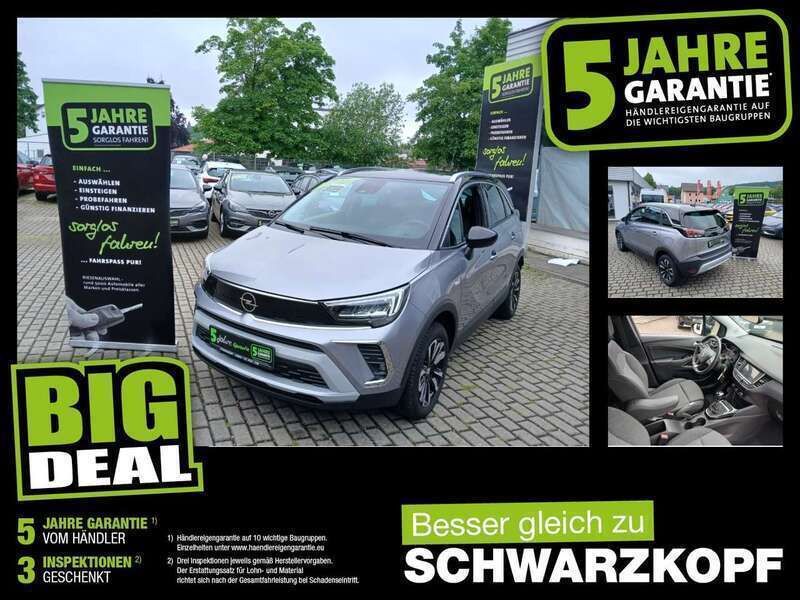 Silber Gebraucht 2022 Opel Crossland SUV | 17.740 € (Fairer Preis) - Bild 1/4