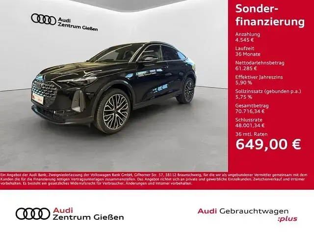 Gebraucht Audi Q5 Sportback Ambiente 204 PS (150 kW) 2025 Schwarz SUV