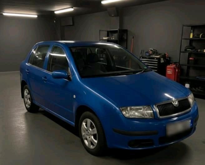 Gebraucht Skoda Fabia 65 PS (47 kW) 2007 Blau Kleinwagen