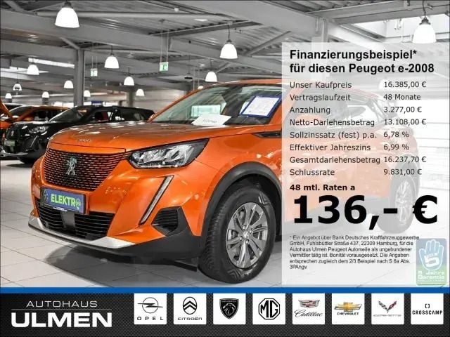 Orange Gebraucht 2020 Peugeot e-2008 Active SUV | 16.385 € (Guter Preis) - Bild 1/4