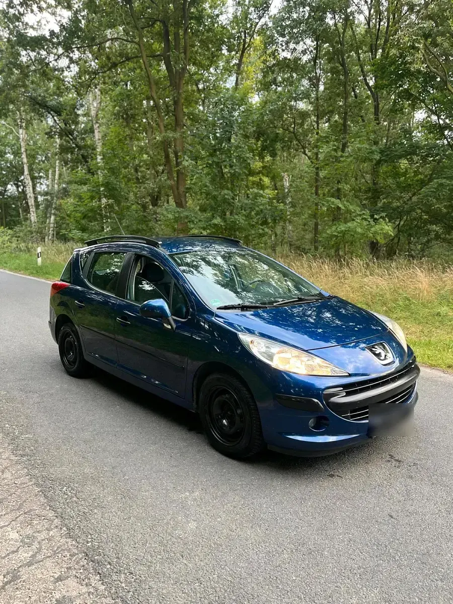 Gebraucht Peugeot 207 88 PS (64 kW) 2007 Blau Kombi