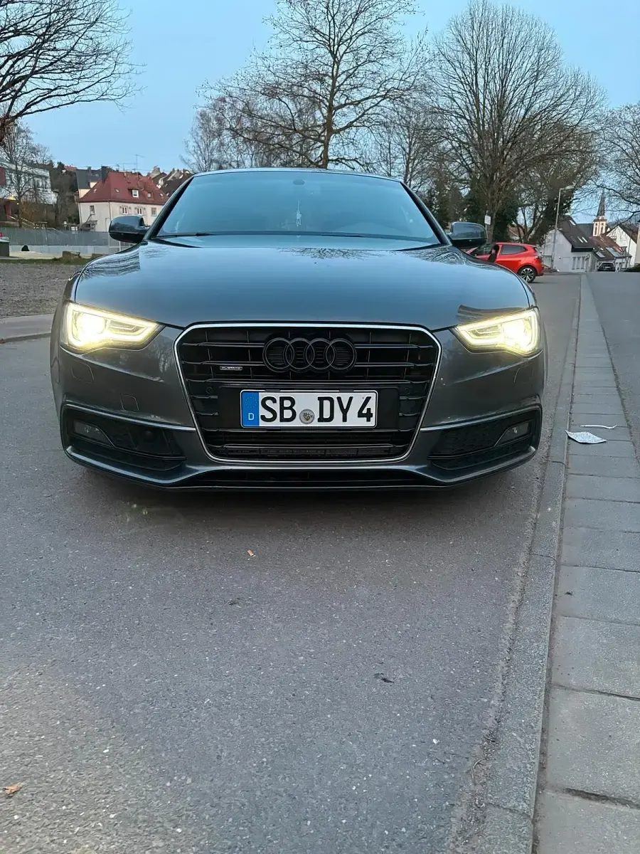 Second-hand Audi A5 S-Line 218 CP (160 kW) 2016 Gri Coupe