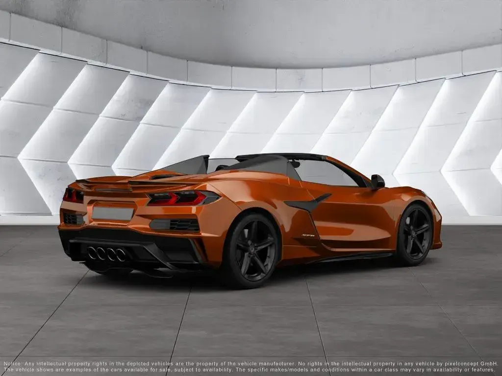 Neu Corvette C8 482 PS (354 kW) 2026 Orange Cabrio