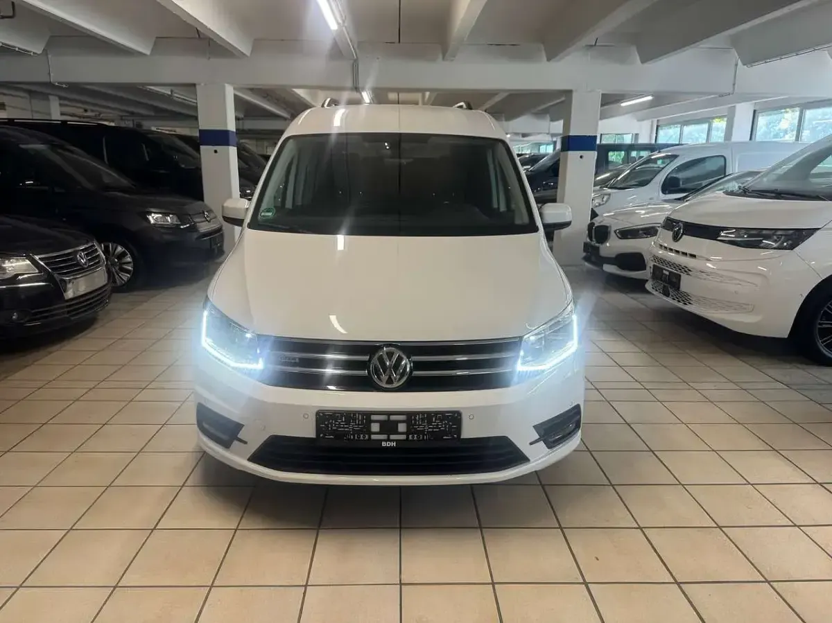 Gebraucht VW Caddy Comfortline 150 PS (110 kW) 2017 Candyweiß Van / Kleinbus