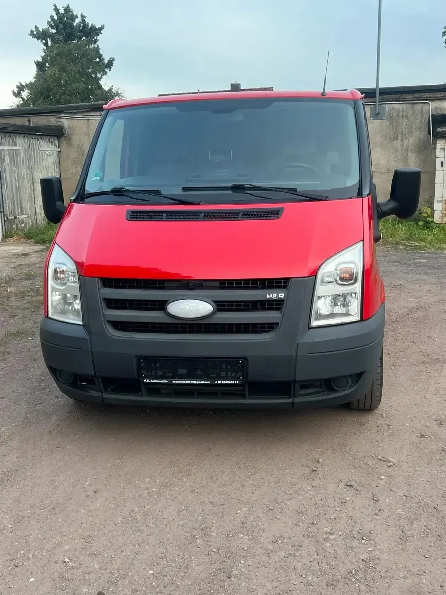 Gebraucht Ford Transit 85 PS (62 kW) 2010 Rot Van / Kleinbus
