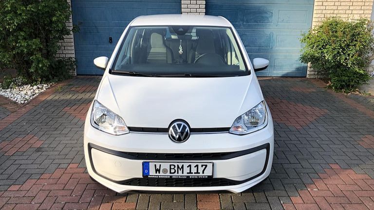 Weiß Gebraucht 2022 VW up! Kleinwagen | 9.500 € (Superpreis) - Bild 1/4