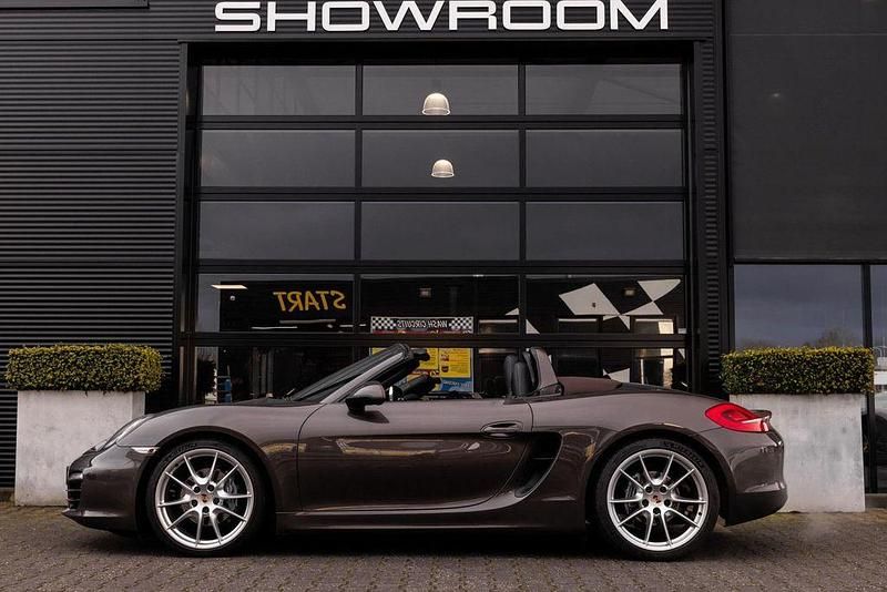 Gebraucht Porsche Boxster 265 PS (194 kW) 2014 Braun Cabrio