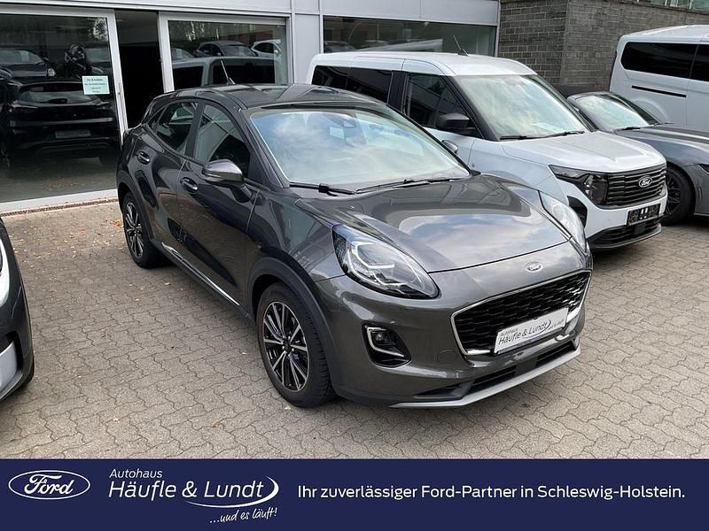 Magneticgrau (metallic) Gebraucht 2020 Ford Puma Titanium SUV | 17.480 € (Superpreis) - Bild 1/4