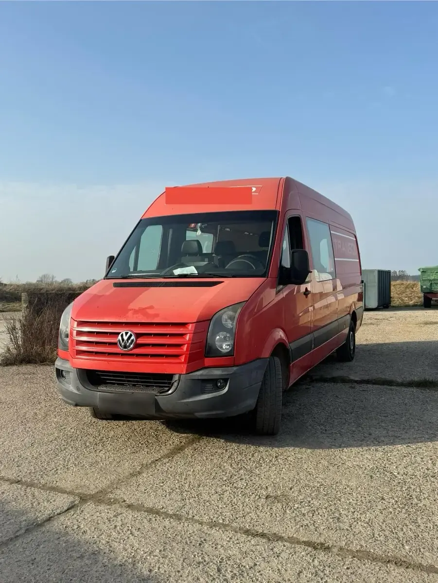 Gebraucht VW Crafter 163 PS (119 kW) 2012 Rot Van