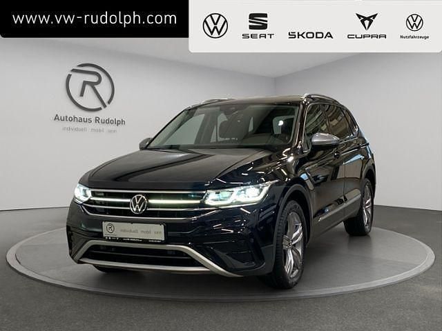 Deep black perleffekt Gebraucht 2022 VW Tiguan Allspace Elegance SUV | 28.489 € (Guter Preis) - Bild 1/4