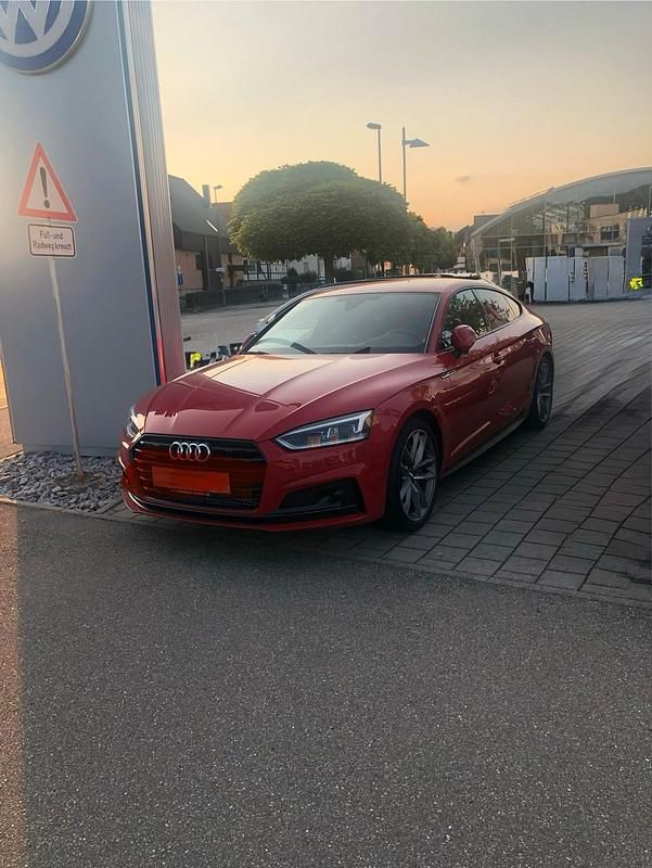 Rot Gebraucht 2018 Audi A5 Sportback Limousine | 23.000 € (Superpreis) - Bild 1/3