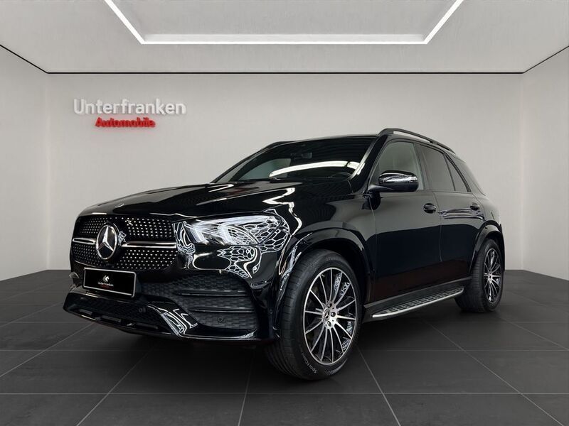 Schwarz Gebraucht 2021 Mercedes GLE300 AMG line SUV | 46.980 € (Superpreis) - Bild 1/4