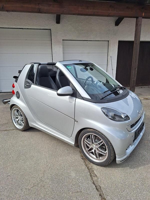 Gebraucht Smart ForTwo Cabrio Brabus 101 PS (74 kW) 2011 Grau Cabrio