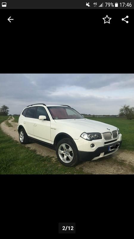 Weiß Gebraucht 2008 BMW X3 SUV | 7.500 € (Etwas zu teuer) - Bild 1/4