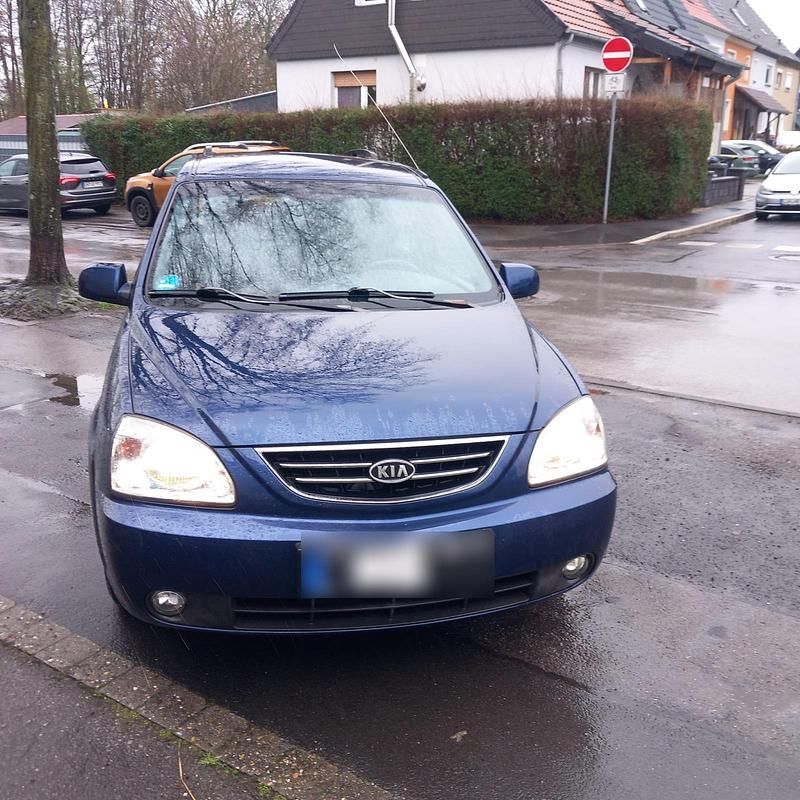 Gebraucht Kia Carens 126 PS (92 kW) 2004 Blau Van / Kleinbus