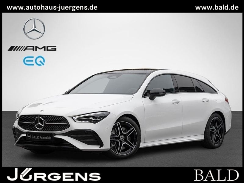 Weiss unilack polarweiss Gebraucht 2024 Mercedes CLA250 Shooting Brake AMG Kombi | 43.330 € (Etwas zu teuer) - Bild 1/4