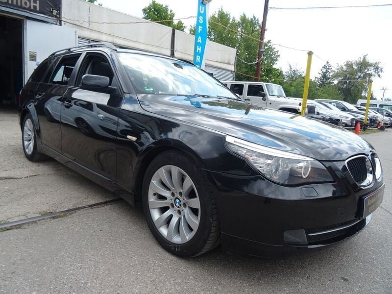 Schwarz Gebraucht 2009 BMW 520 Shadowline Kombi | 6.950 € (Fairer Preis) - Bild 1/4