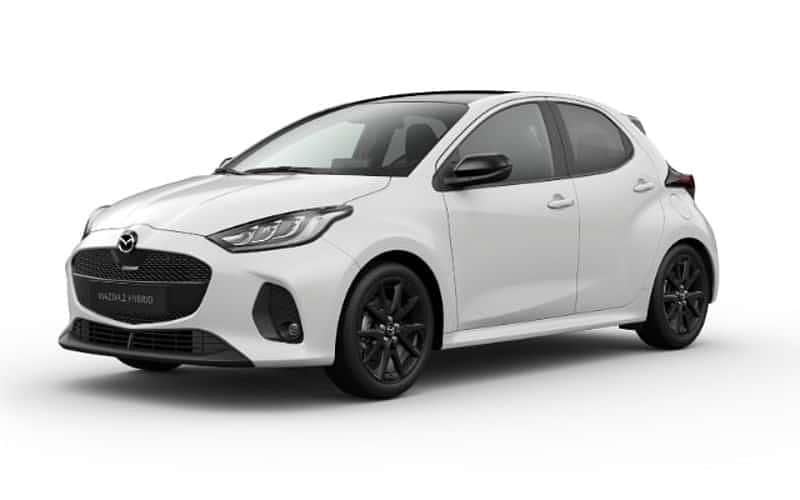 Lunar white Neu 2025 Mazda 2 Homura-Line Kleinwagen | 27.520 € (Fairer Preis) - Bild 1/1