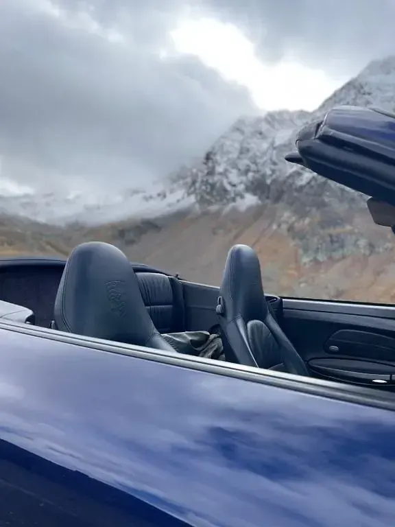 Gebraucht Porsche 996 300 PS (220 kW) 2000 Blau Cabrio