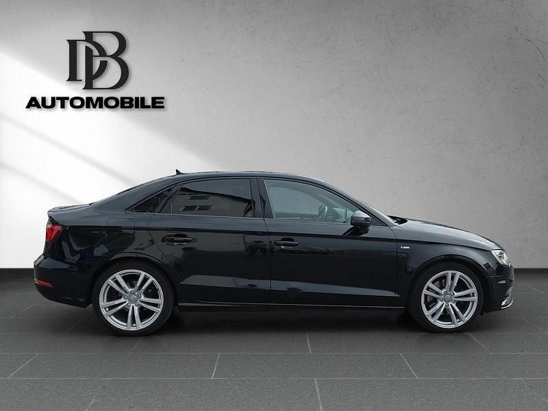 Schwarz Gebraucht 2016 Audi A3 S-Line Limousine | 12.999 € (Superpreis) - Bild 1/4