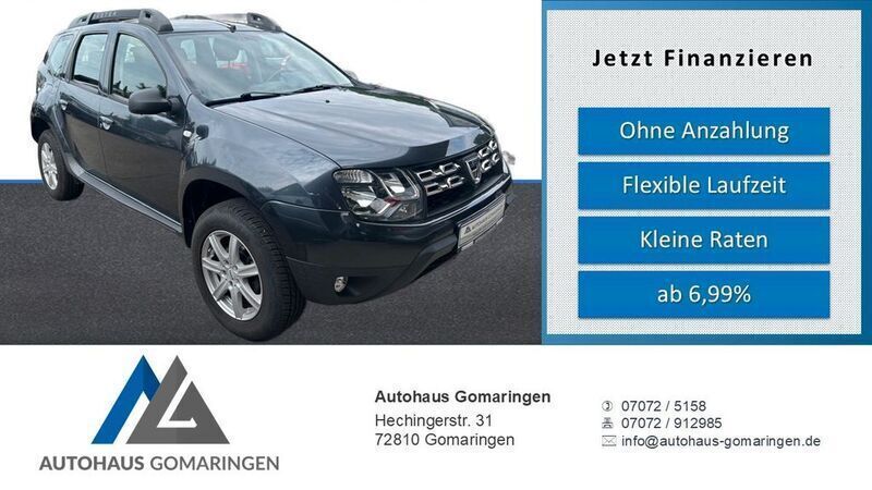 Grau Gebraucht 2015 Dacia Duster SUV | 10.999 € (Teuer) - Bild 1/4