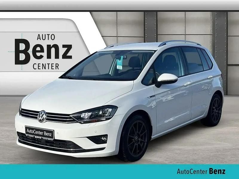Weiß Gebraucht 2016 VW Golf Sportsvan Comfortline Van / Kleinbus | 15.790 € (Fairer Preis) - Bild 1/4