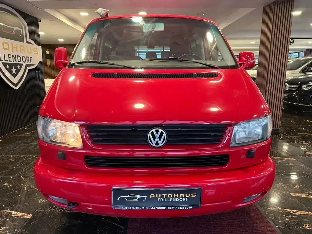 Używany VW T4 116 KM (85 kW) 2003 Czerwony Van