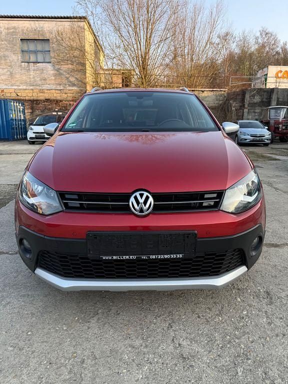 Gebraucht VW Polo Cross 110 PS (80 kW) 2015 Rot Kleinwagen