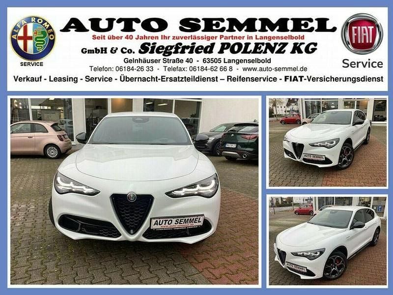 Branchise weiss Gebraucht 2024 Alfa Romeo Stelvio Veloce SUV | 38.600 € (Guter Preis) - Bild 1/4
