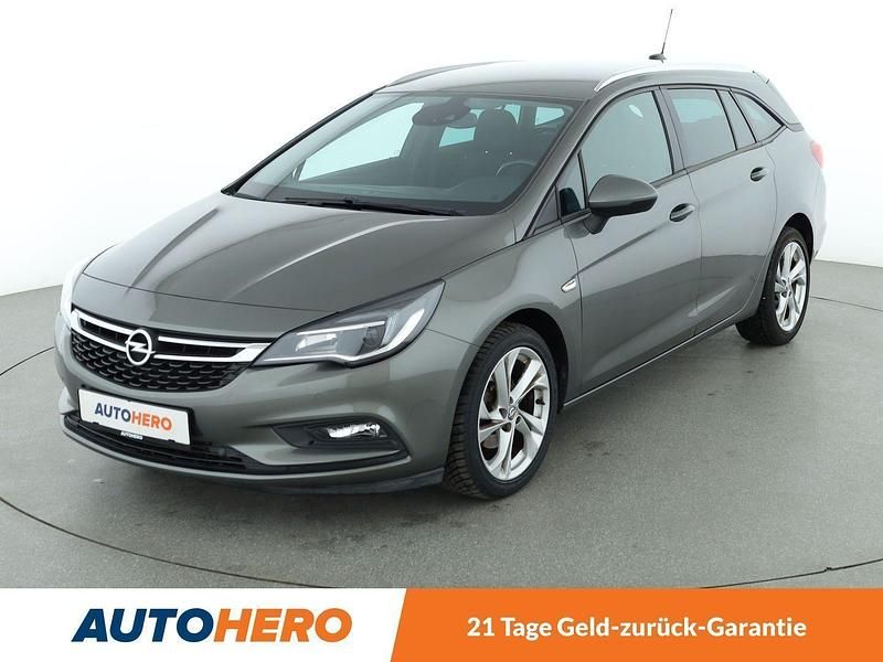 Grau Gebraucht 2018 Opel Astra Kombi | 11.990 € (Etwas zu teuer) - Bild 1/3