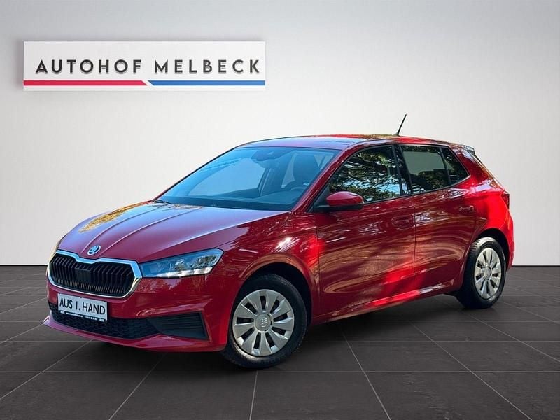Gebraucht Skoda Fabia Ambition 80 PS (58 kW) 2022 Rot Kleinwagen