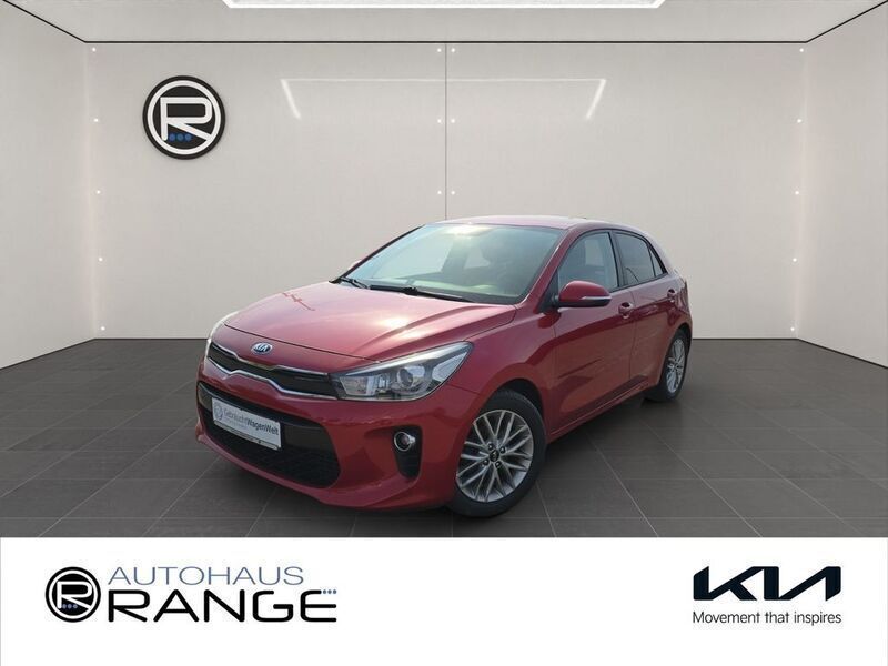 Rot Gebraucht 2019 Kia Rio Limousine | 10.980 € (Fairer Preis) - Bild 1/4