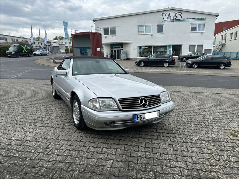 Silber Gebraucht 1998 Mercedes SL320 Cabrio | 21.499 € (Fairer Preis) - Bild 1/4