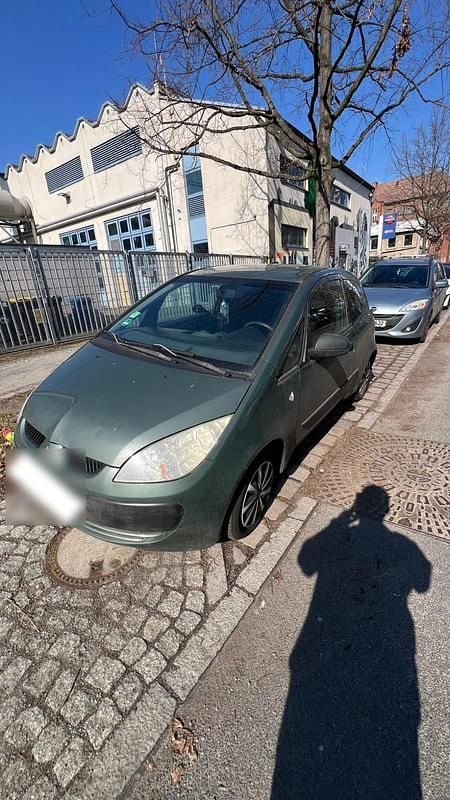 Gebraucht Mitsubishi Colt 2006 Grün Kleinwagen