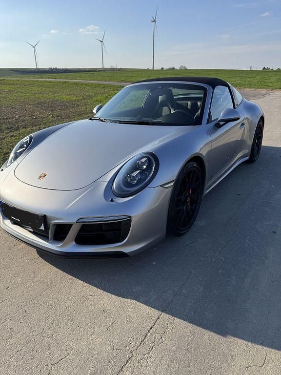 Silber Gebraucht 2019 Porsche 911 Targa 4 Cabrio | 125.800 € (Guter Preis) - Bild 1/4