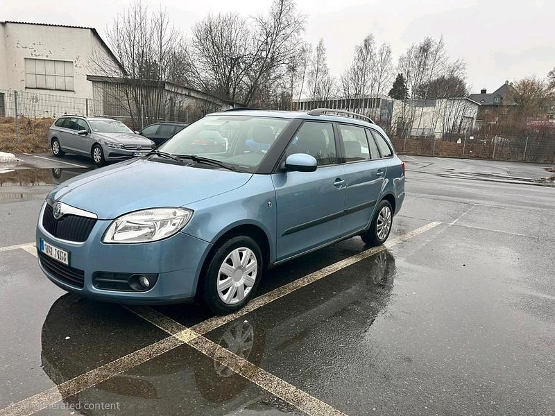 Gebraucht Skoda Fabia 86 PS (63 kW) 2008 Blau Kombi