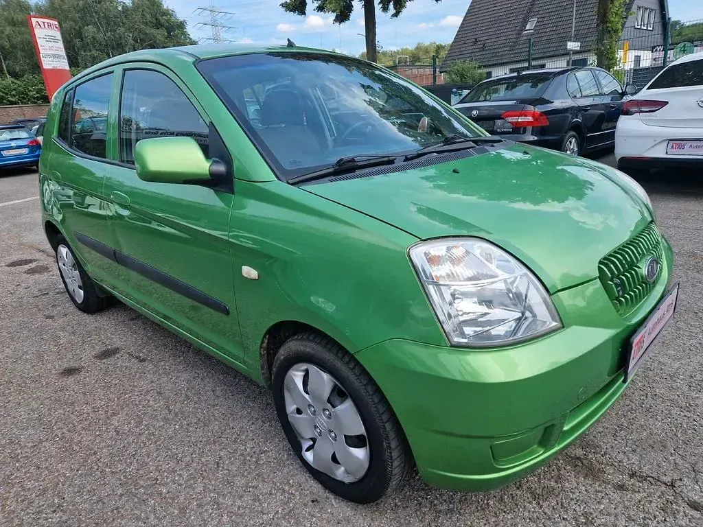 Gebraucht Kia Picanto LX 65 PS (47 kW) 2006 Grün Kleinwagen