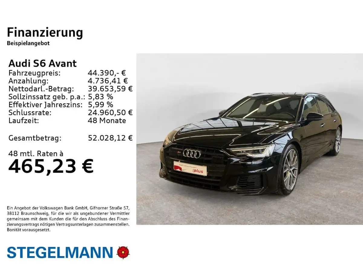 Gebraucht Audi S6 Sport 344 PS (253 kW) 2023 Schwarz Kombi