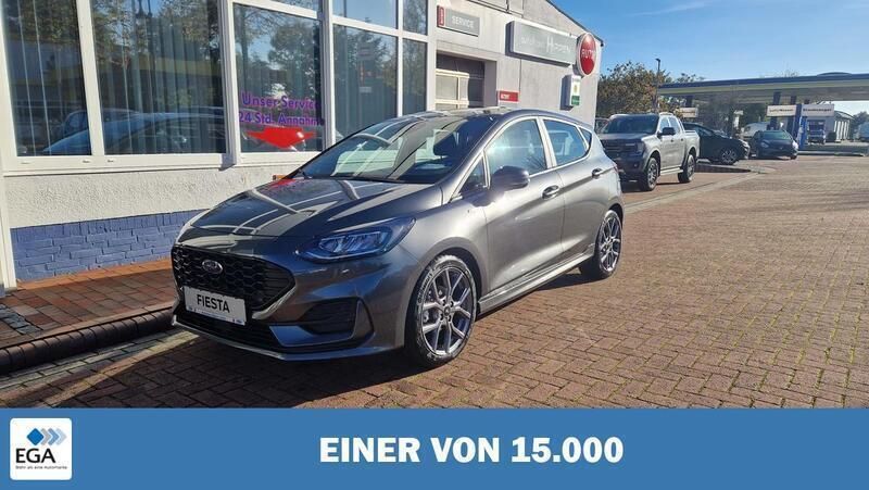 Grau metallic Gebraucht 2022 Ford Fiesta ST-Line Kleinwagen | 22.000 € (Etwas zu teuer) - Bild 1/4