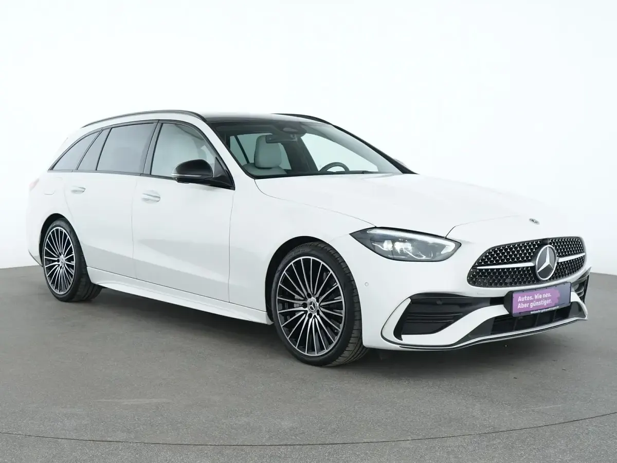 Gebraucht Mercedes C300 AMG line 258 PS (189 kW) 2024 Polarweiss Limousine