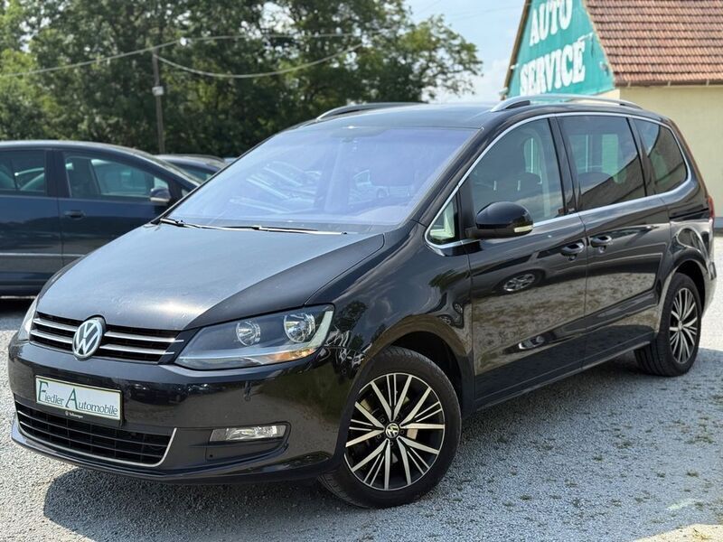 Gebraucht VW Sharan Allstar 150 PS (110 kW) 2016 Schwarz Van / Kleinbus