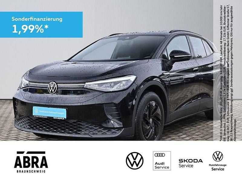 Schwarz Gebraucht 2022 VW ID.4 Pure SUV | 22.950 € (Fairer Preis) - Bild 1/4